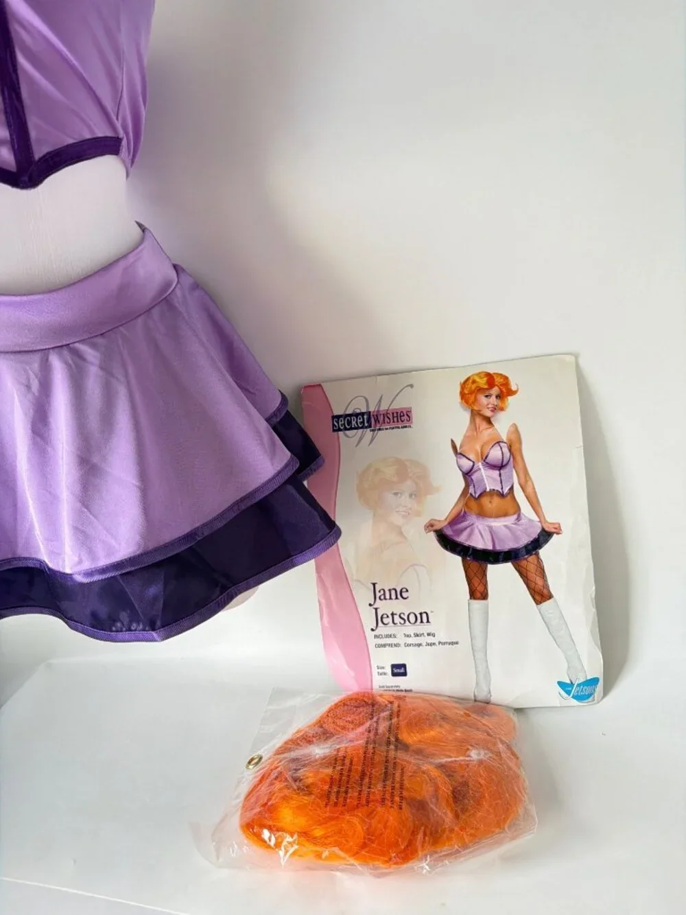 Secret Wishes Jane Jetson Retro Space Cartoon Cosplay Costume Adult Size Small